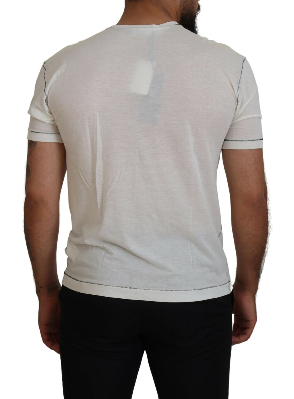 Dolce & Gabbana White T-Shirt for Men detail view