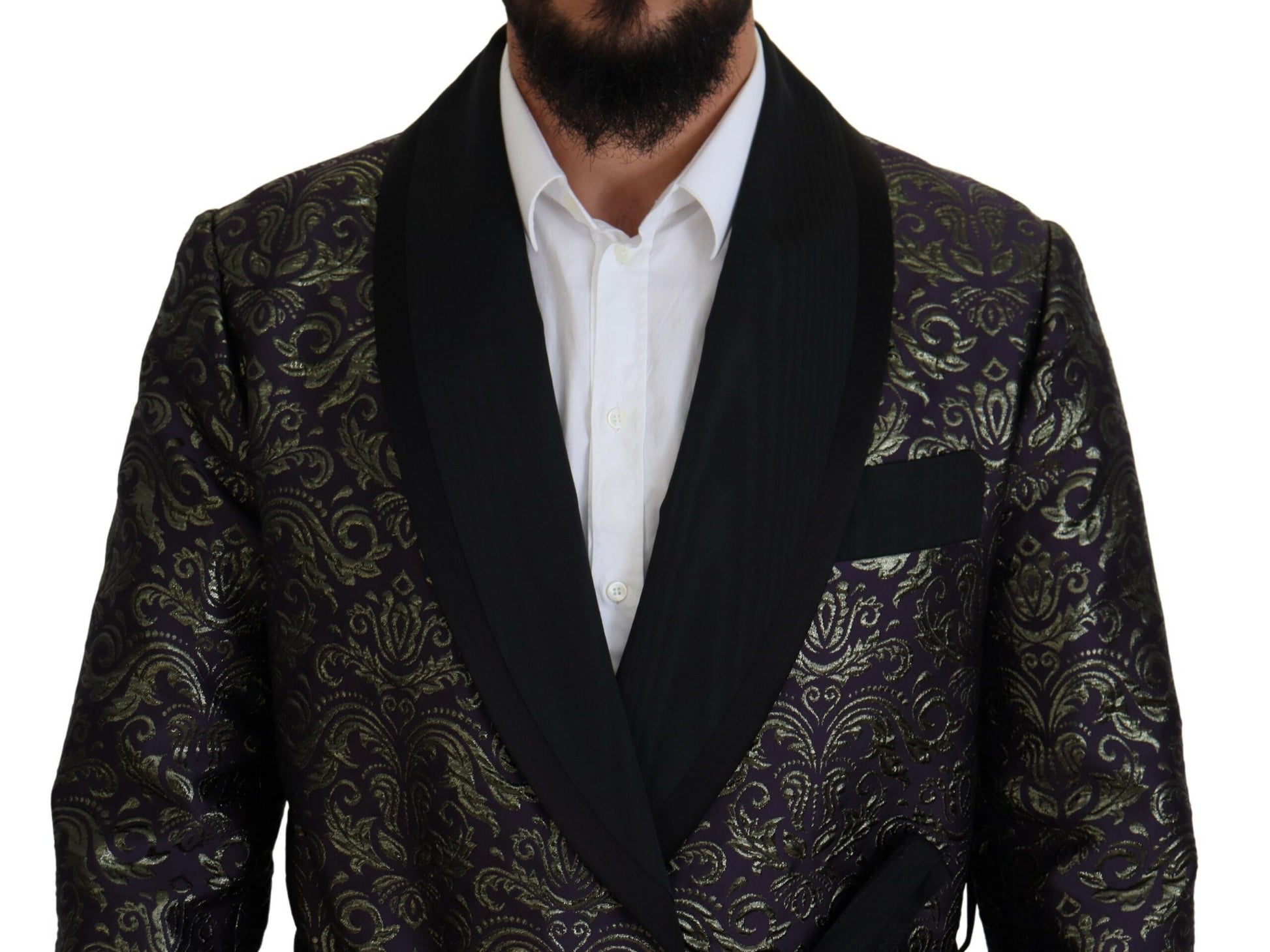 Dolce & Gabbana Gold Blazer for Men side view