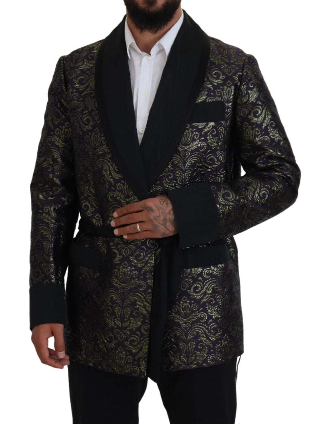 Dolce & Gabbana Gold Blazer for Men additional view