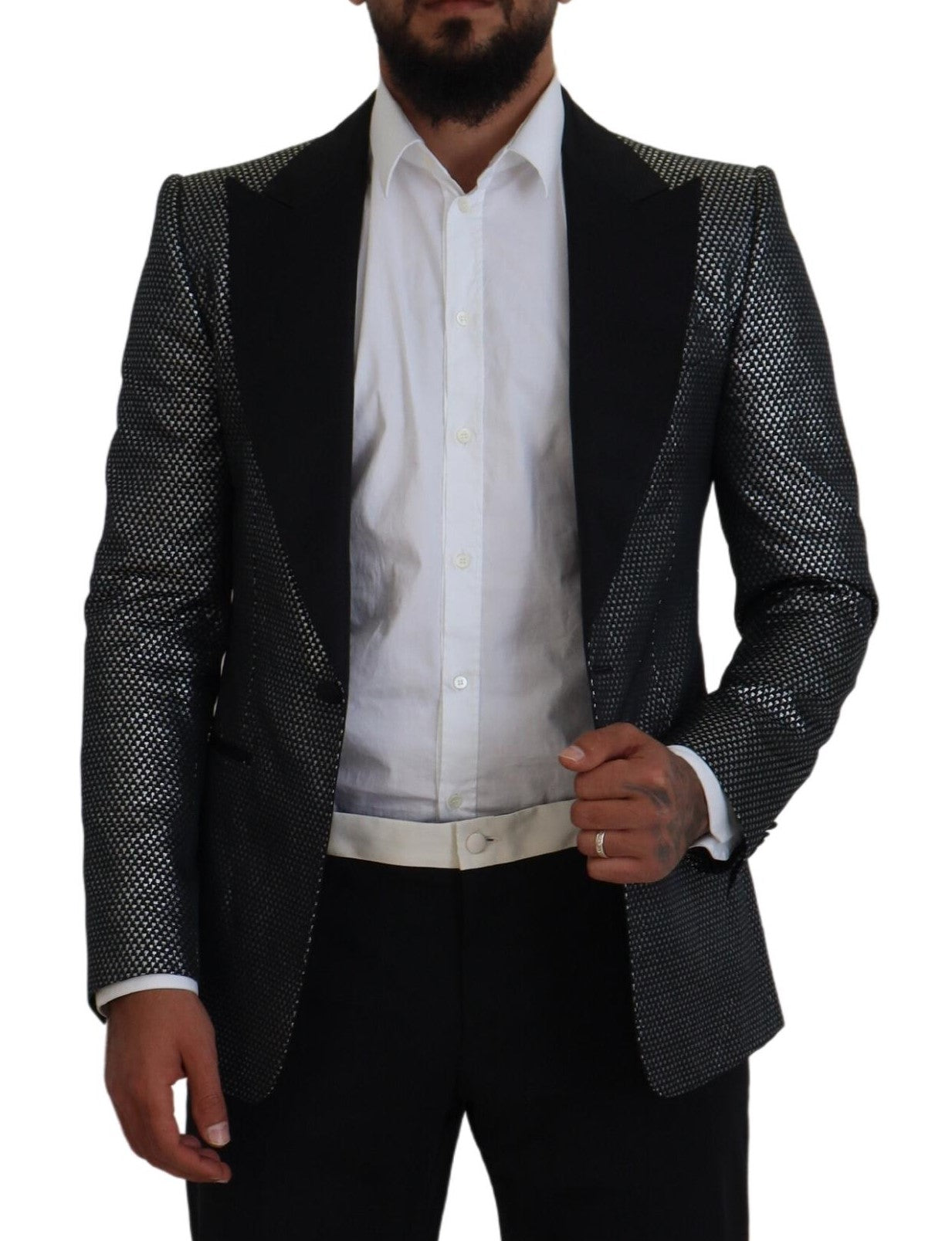 Dolce & Gabbana Black Blazer for Men side view
