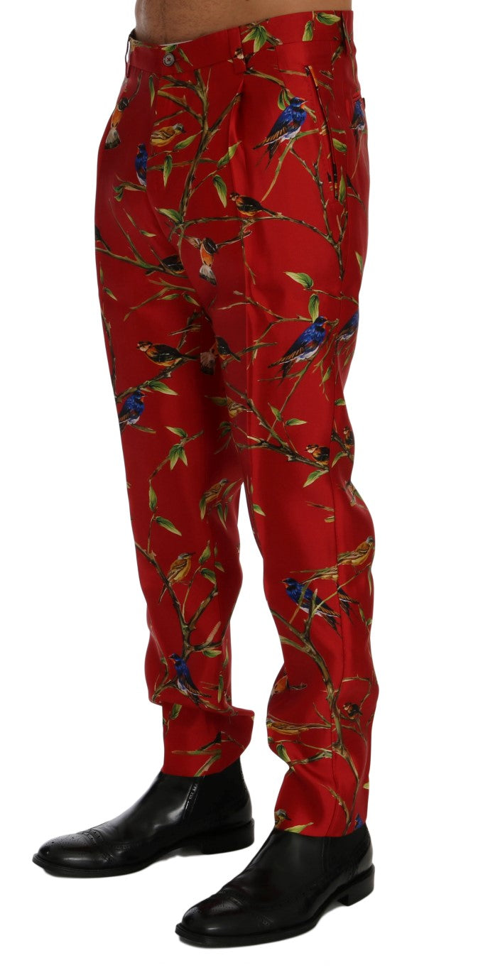 Dolce & Gabbana Red Casual Pants for Men alternate view