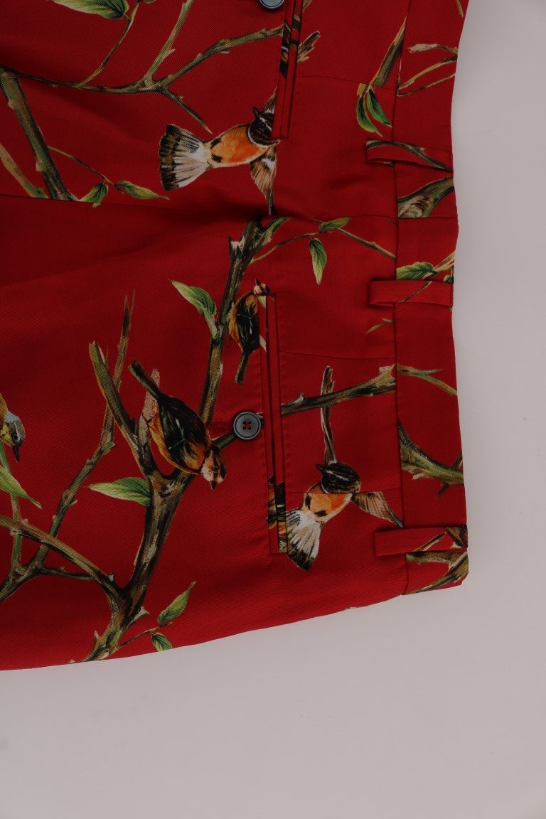 Dolce & Gabbana Red Casual Pants for Men additional view