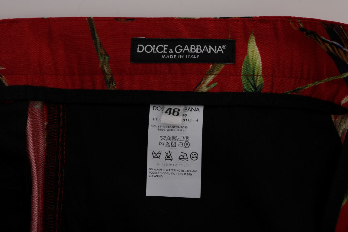 Dolce & Gabbana Red Casual Pants for Men additional view