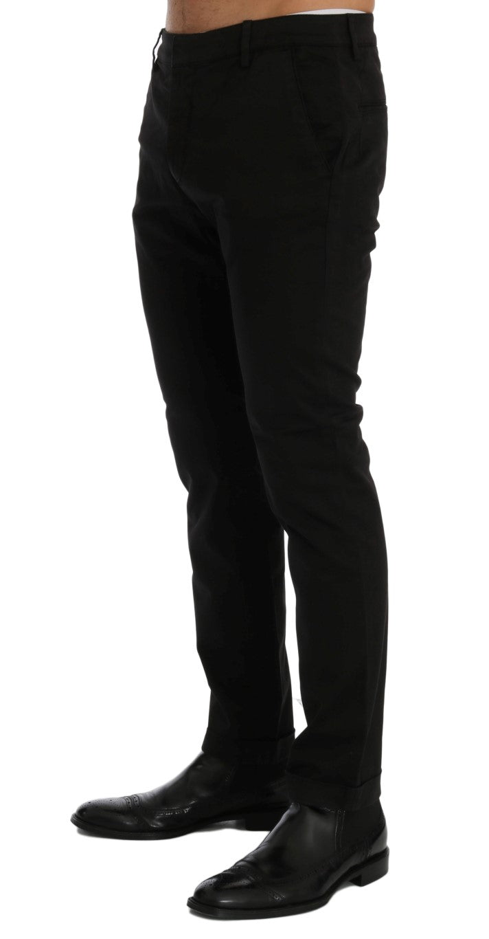 Costume National Black Casual Pants for Men alternate view