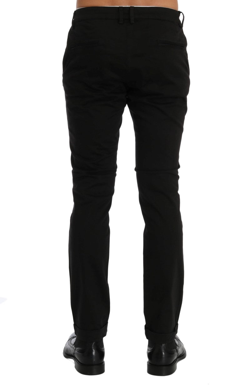 Costume National Black Casual Pants for Men detail view
