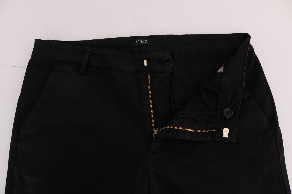 Costume National Black Casual Pants for Men side view