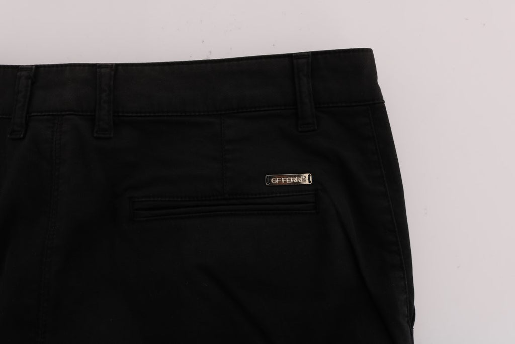 GF Ferre Black Chino Pants for Men additional view