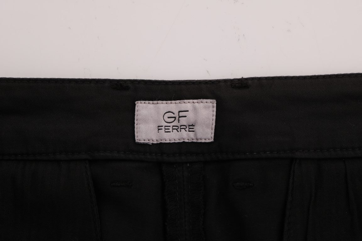 GF Ferre Black Chino Pants for Men additional view