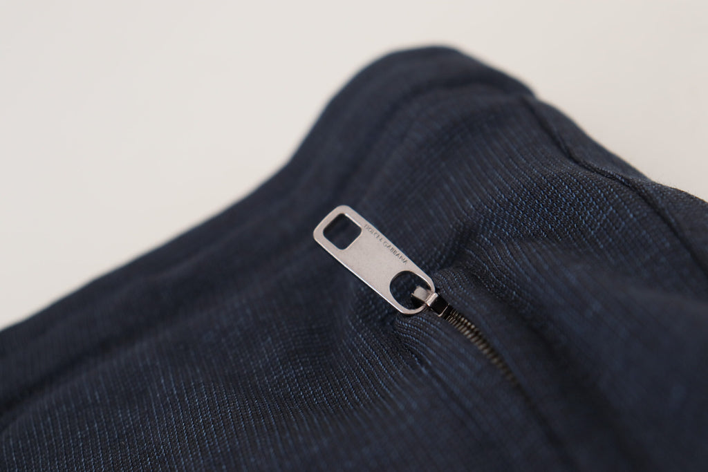 Dolce & Gabbana Blue Athletic Pants for Men side view