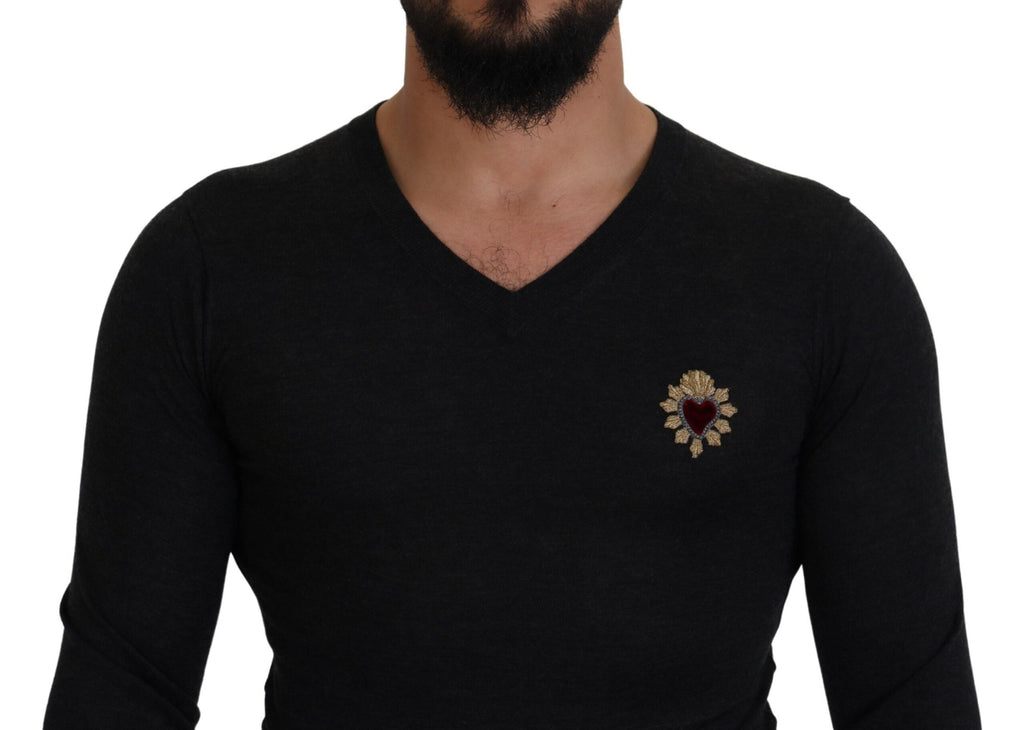 Dolce & Gabbana Grey Sweatshirt for Men side view