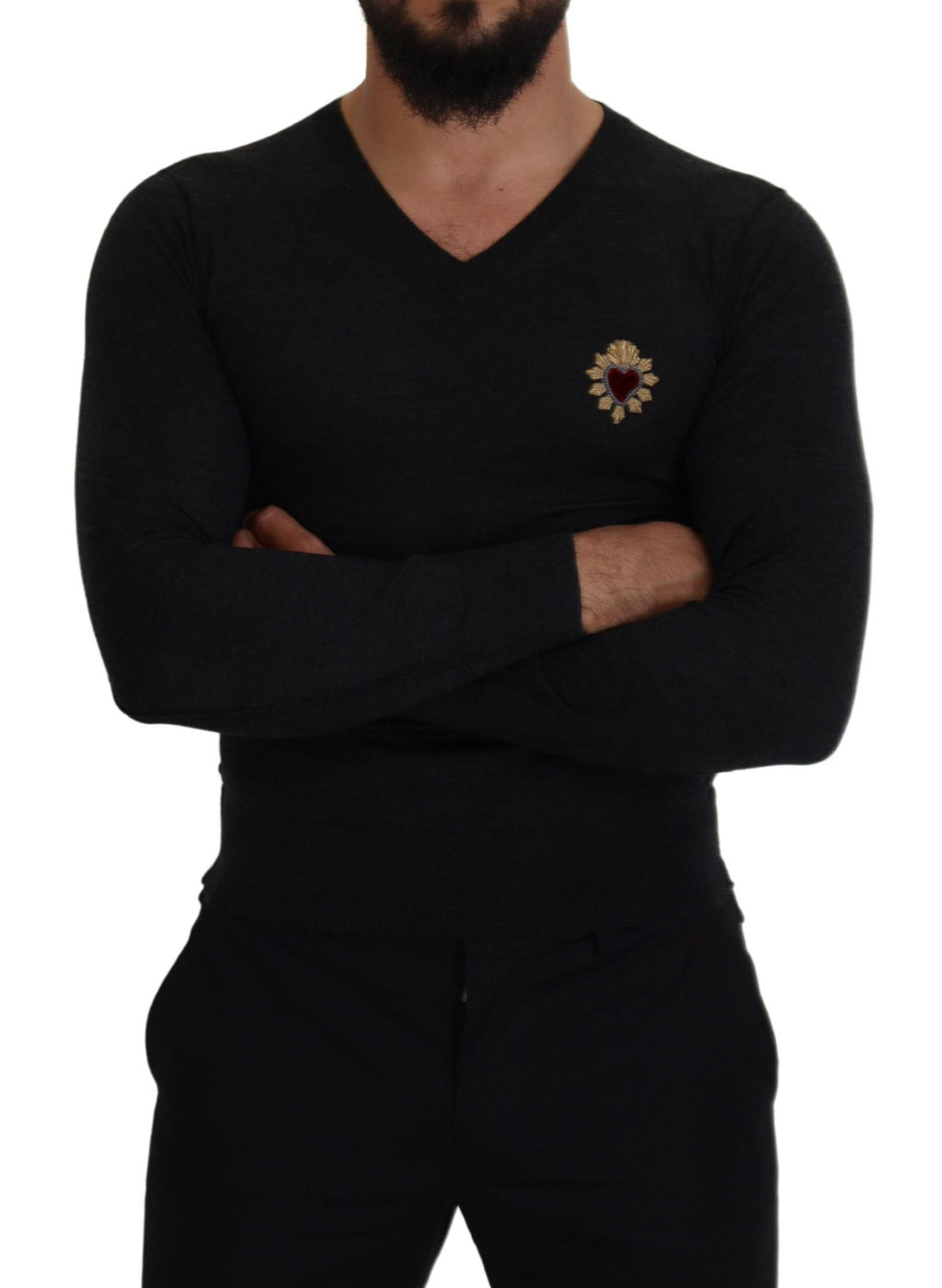 Dolce & Gabbana Grey Sweatshirt for Men additional view