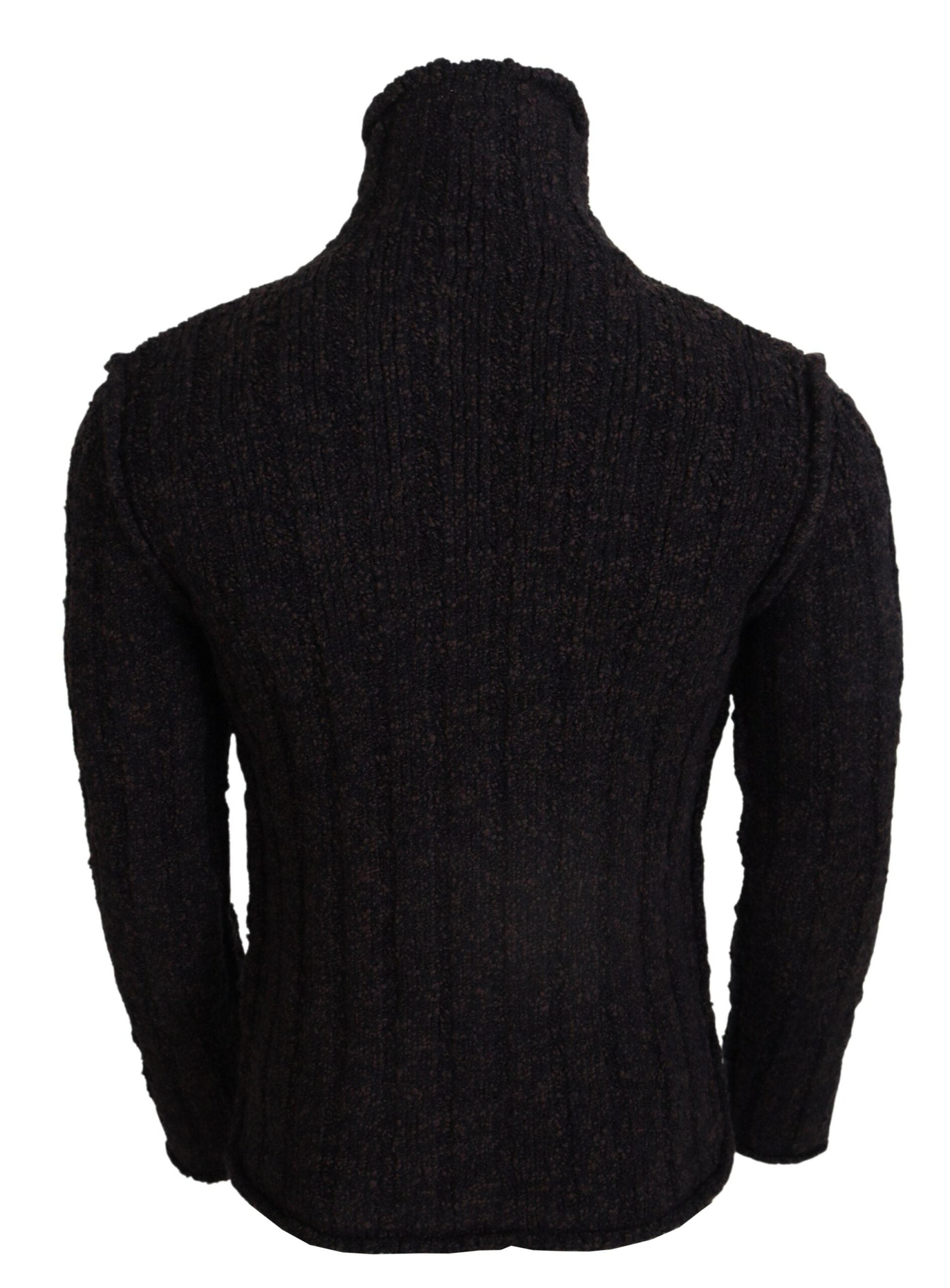 Dolce & Gabbana Brown Turtleneck for Men detail view