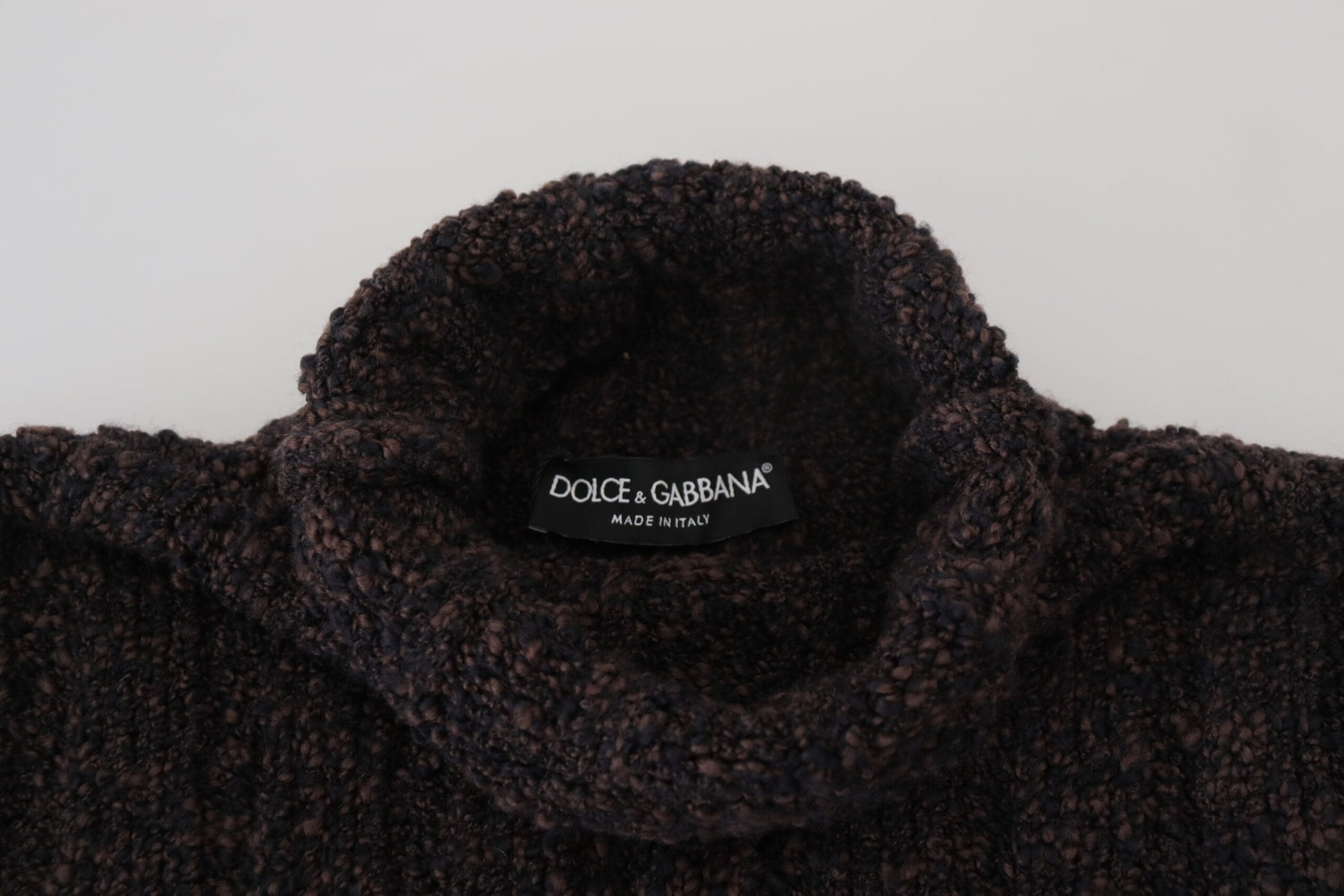 Dolce & Gabbana Brown Turtleneck for Men additional view