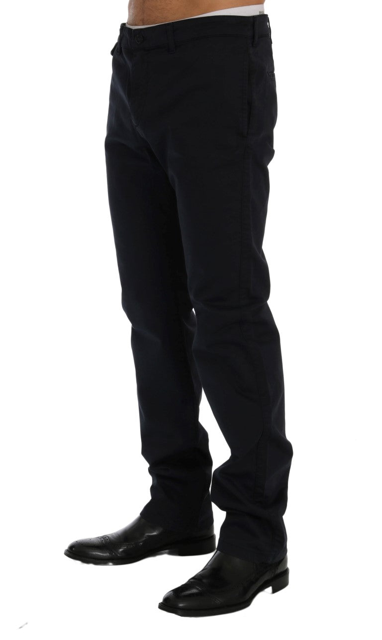 GF Ferre Blue Chino Pants for Men alternate view