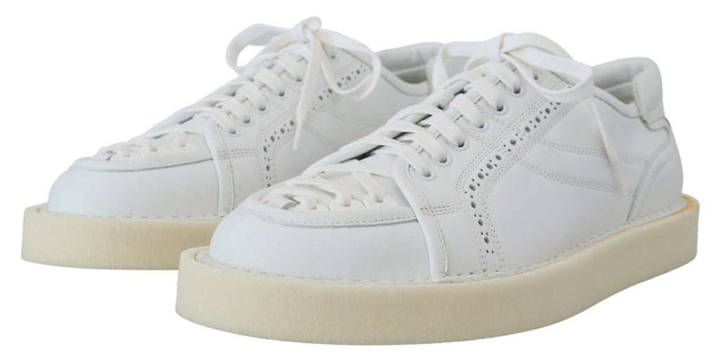 Dolce & Gabbana White Low Top Sneakers for Men alternate view