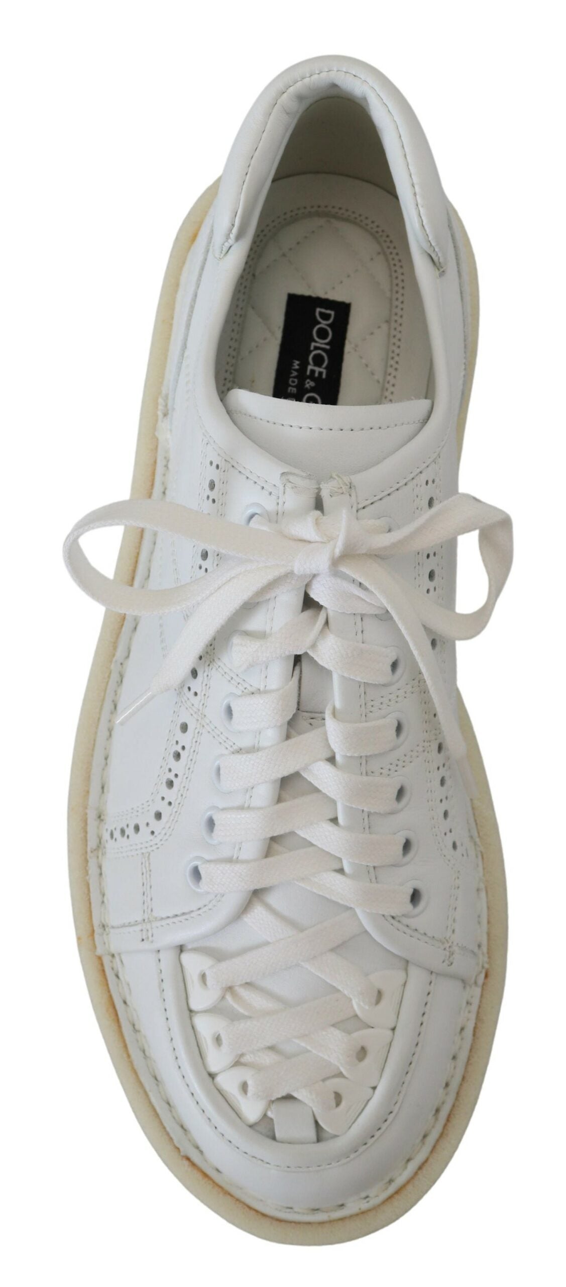 Dolce & Gabbana White Low Top Sneakers for Men additional view