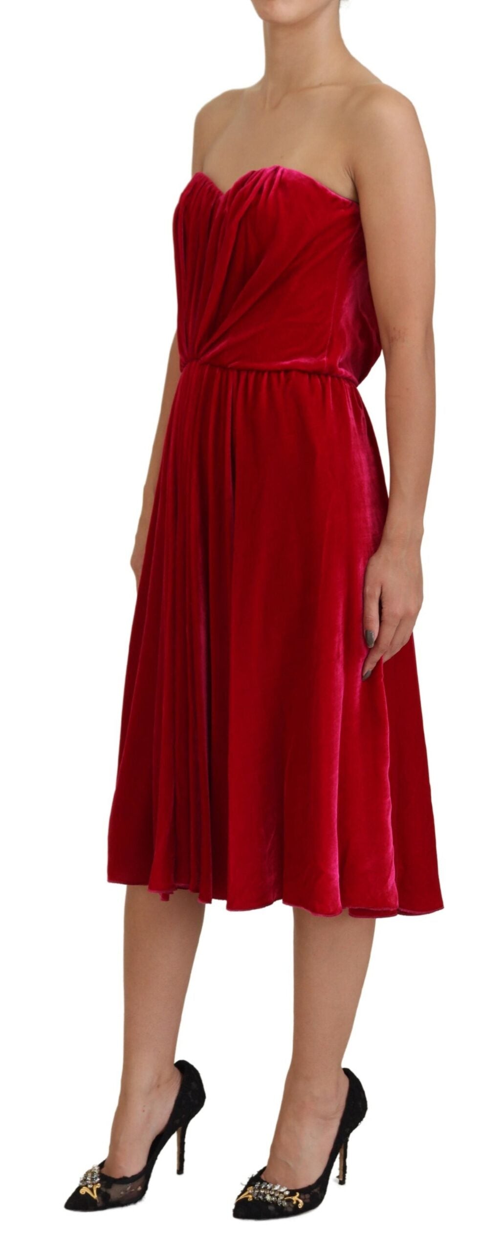 Dolce & Gabbana Pink Midi Dress for Women alternate view