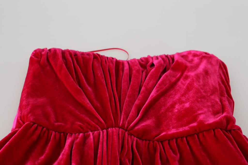 Dolce & Gabbana Pink Midi Dress for Women additional view