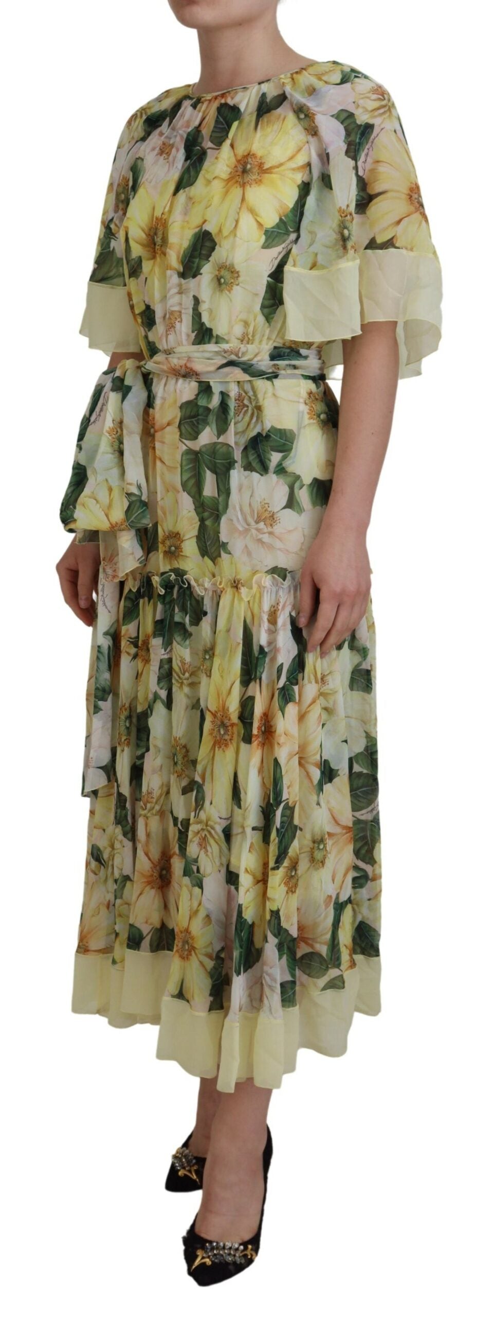Dolce & Gabbana Multicolor Long Dress for Women alternate view