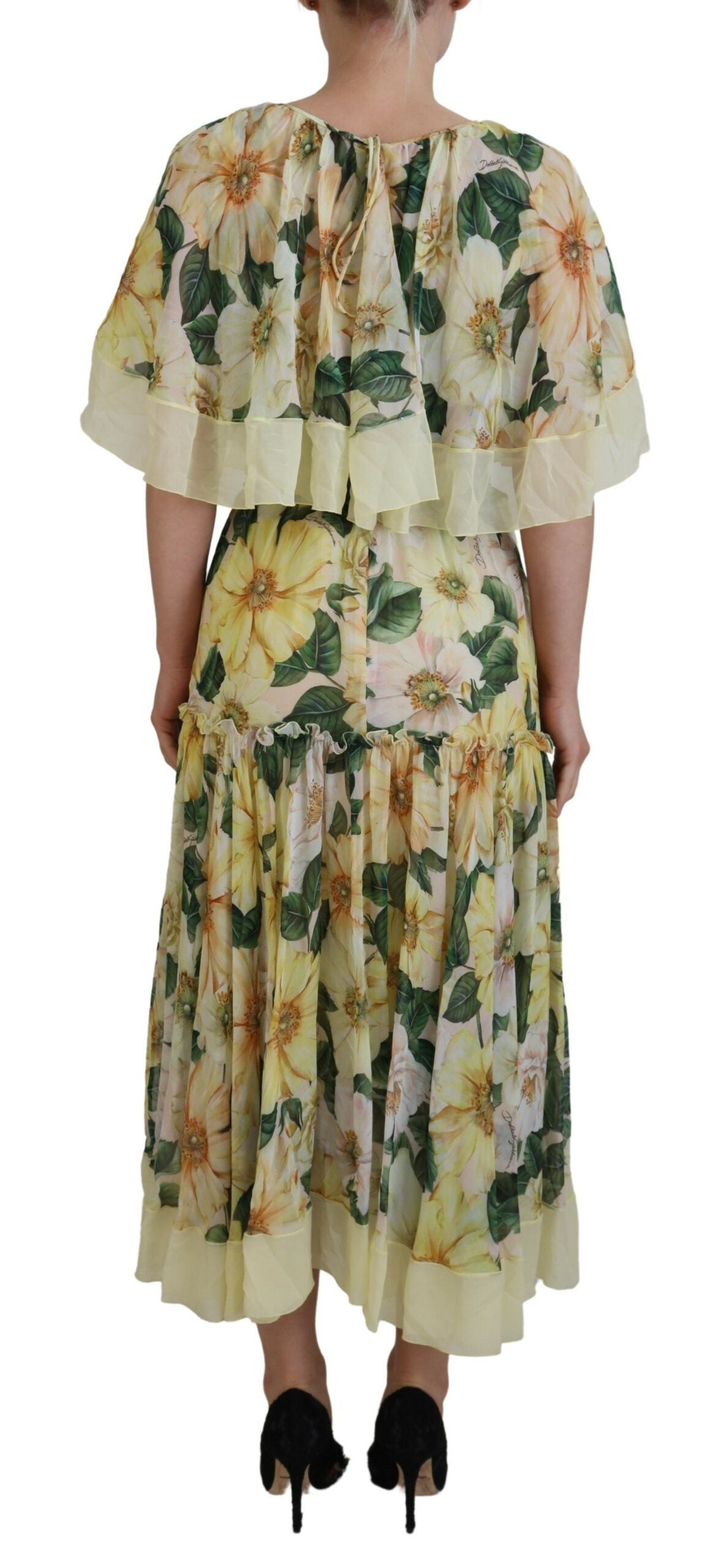 Dolce & Gabbana Multicolor Long Dress for Women detail view