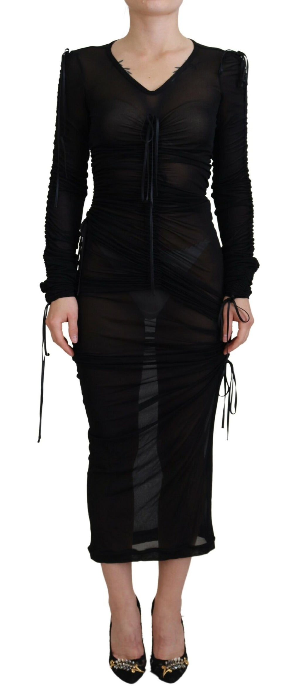 Dolce & Gabbana Black Long Dress for Women