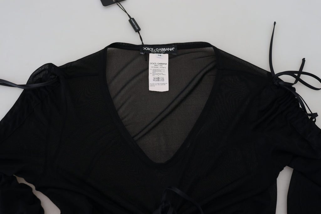 Dolce & Gabbana Black Long Dress for Women additional view