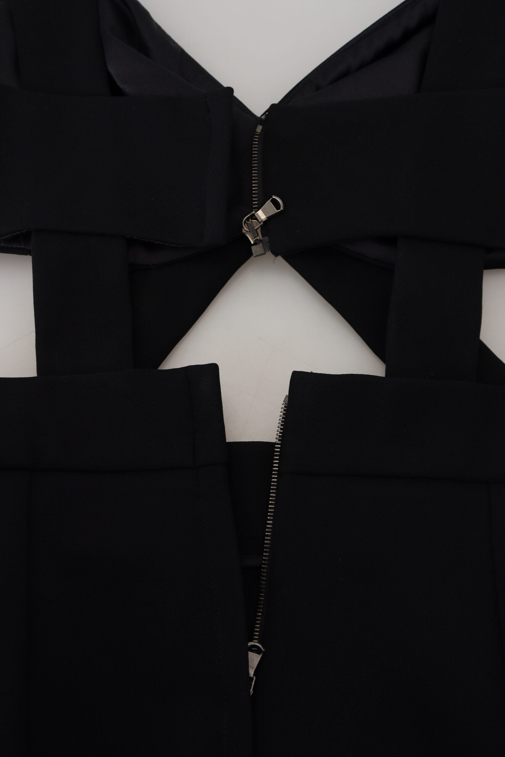 Dolce & Gabbana Black Midi Dress for Women additional view