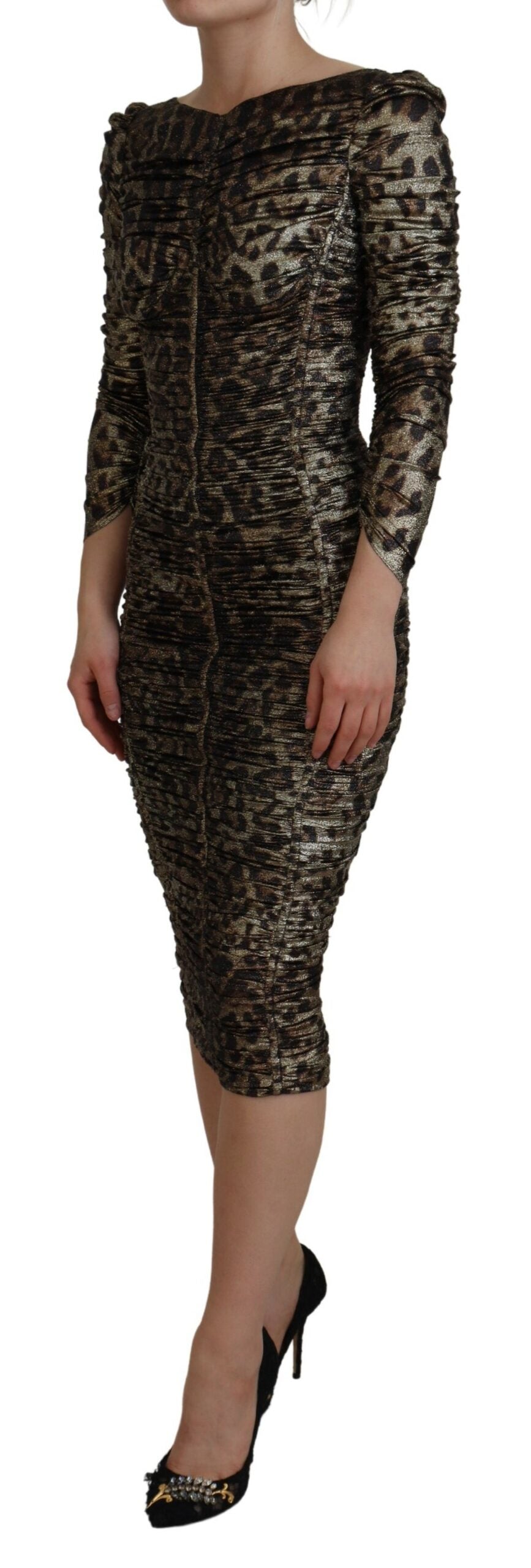 Dolce & Gabbana Multicolor Midi Dress for Women alternate view