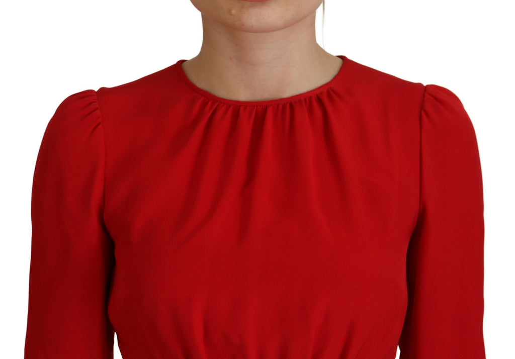 Dolce & Gabbana Red Longsleeve for Women side view