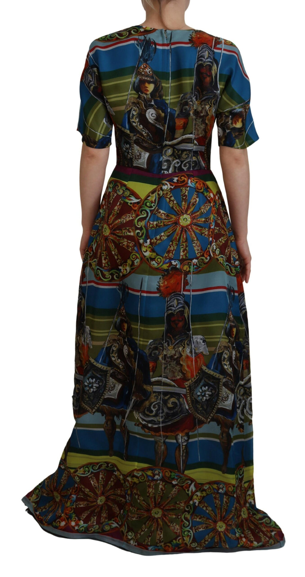 Dolce & Gabbana Multicolor Long Dress for Women detail view