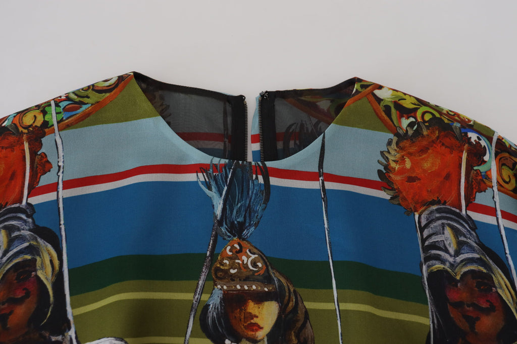 Dolce & Gabbana Multicolor Long Dress for Women additional view
