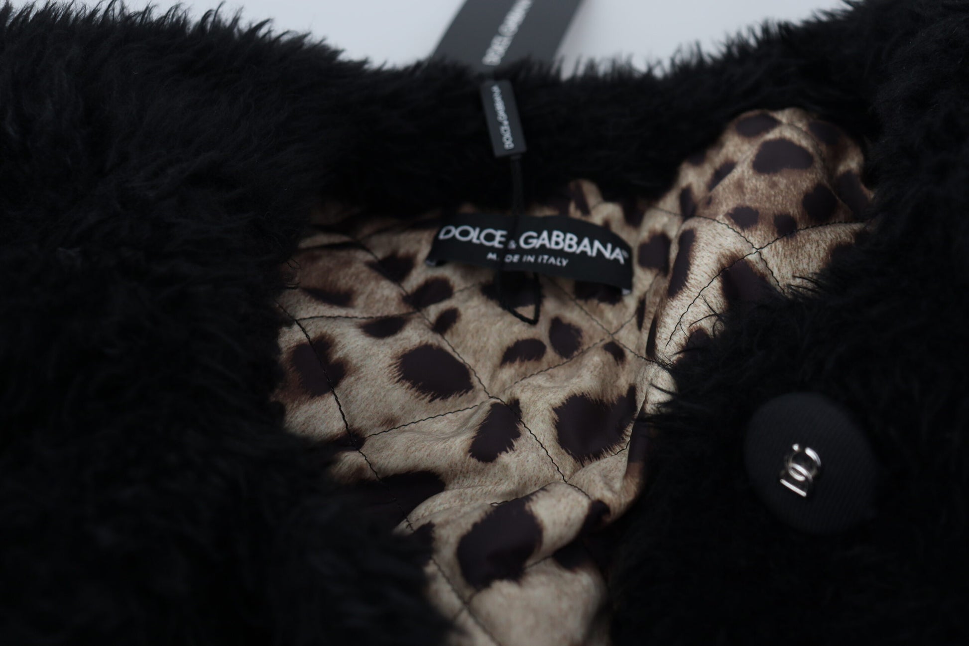 Dolce & Gabbana Black Full Length Jacket for Women additional view
