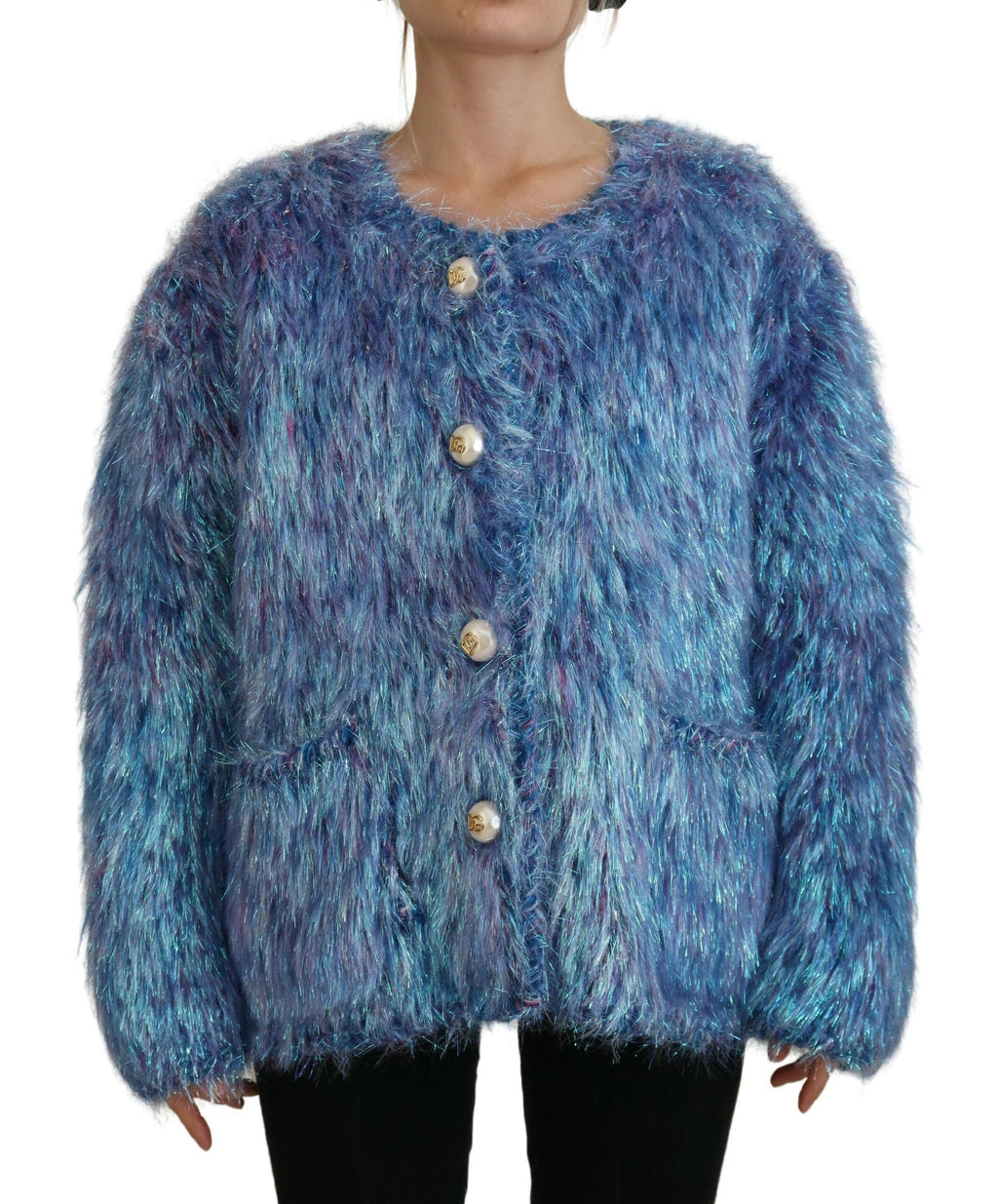 Dolce & Gabbana Multicolor Coat for Women