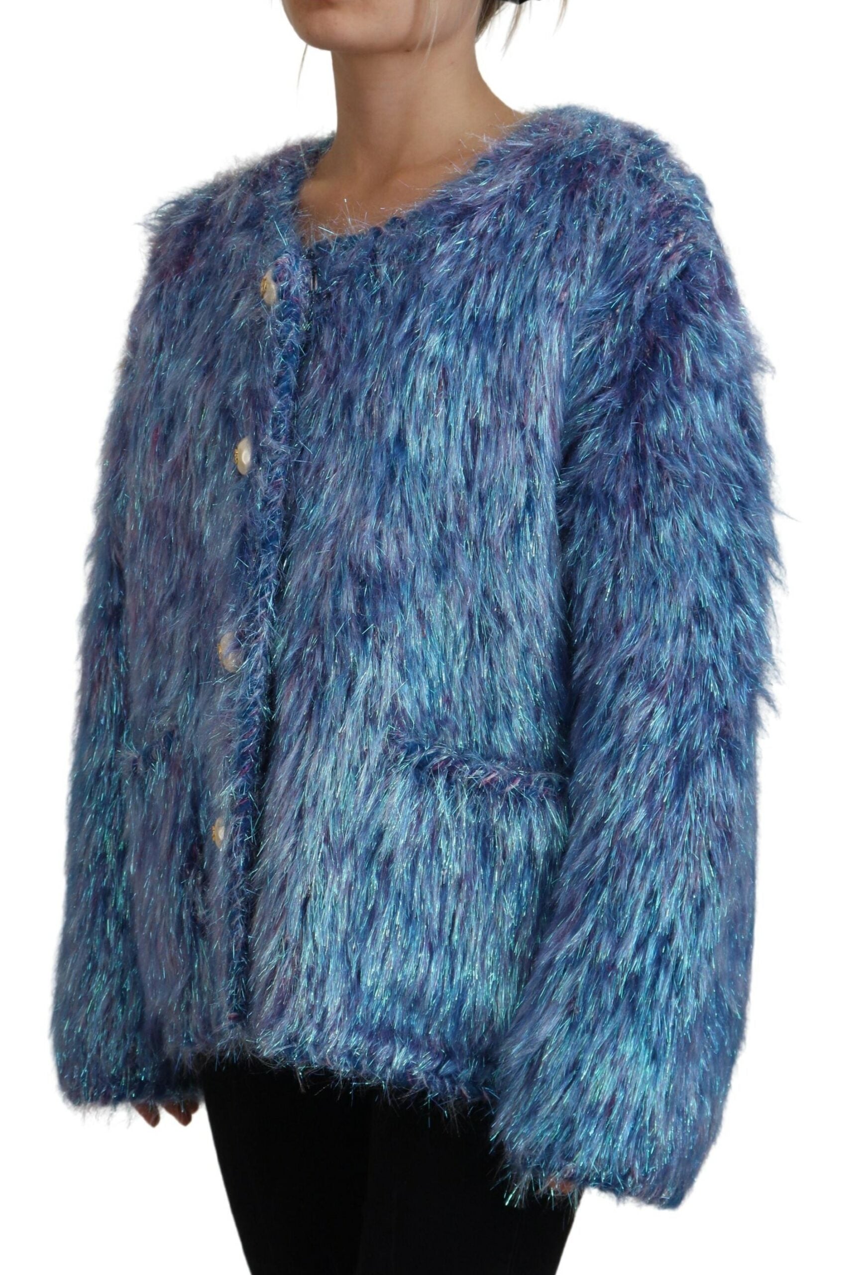 Dolce & Gabbana Multicolor Coat for Women alternate view