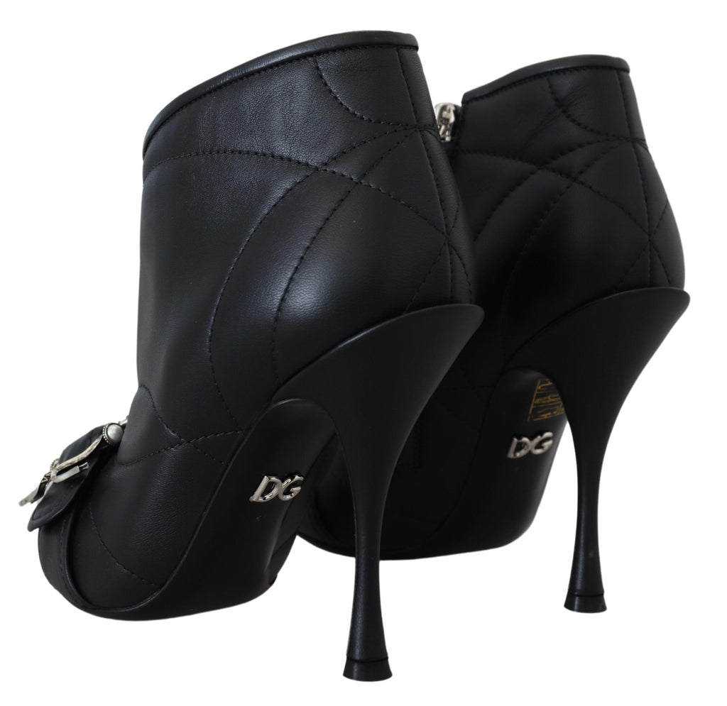 Dolce & Gabbana Black High Heel for Women side view