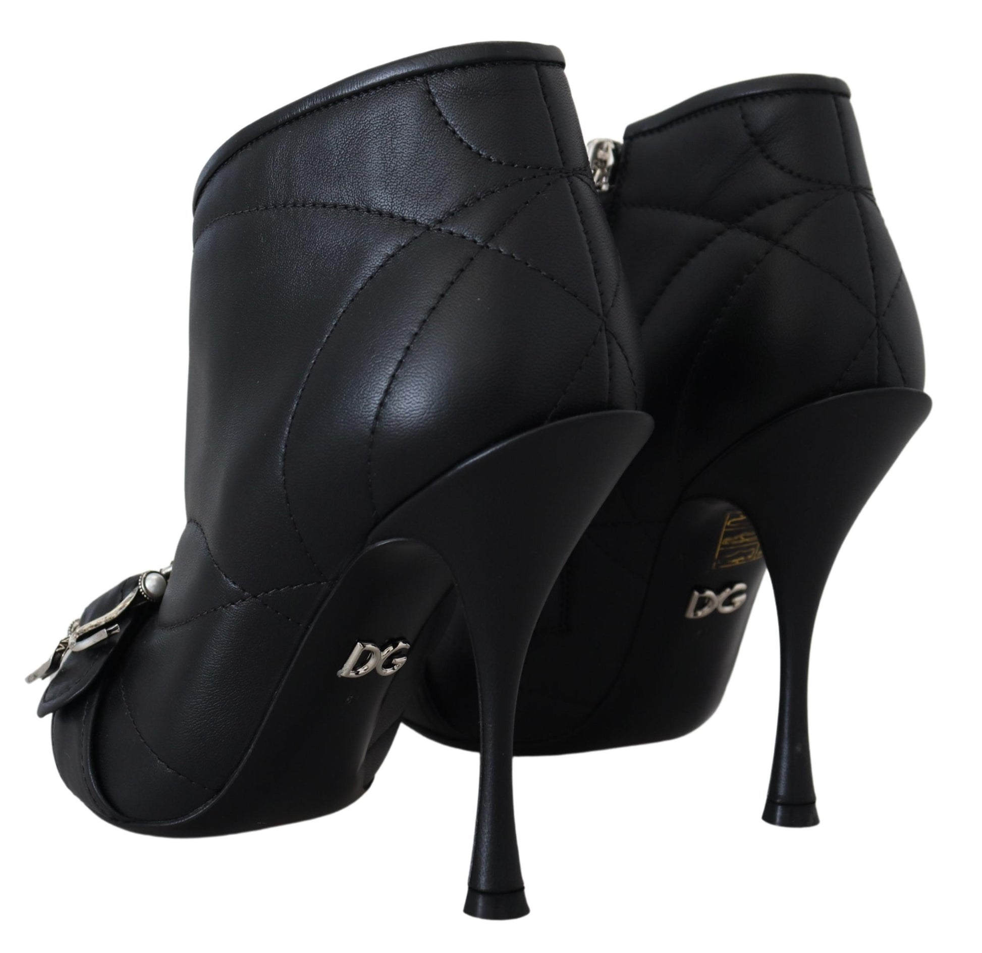 Dolce & Gabbana Black High Heel for Women side view