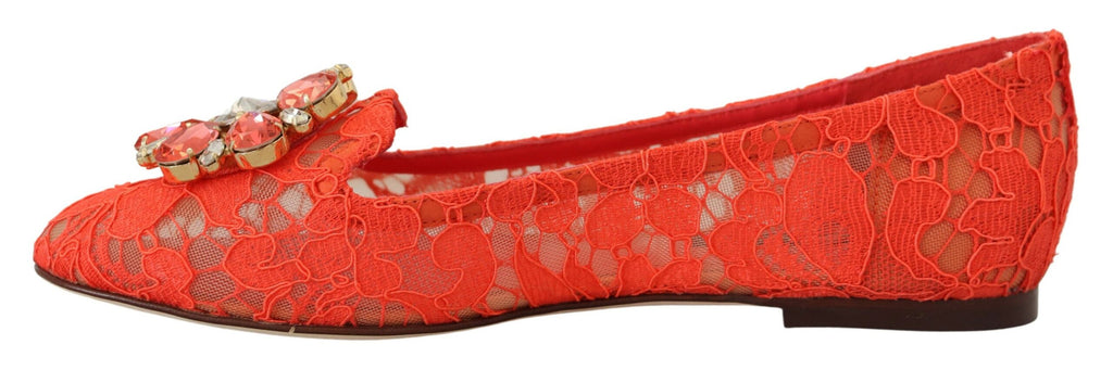 Dolce & Gabbana Red Ballet Flats for Women additional view