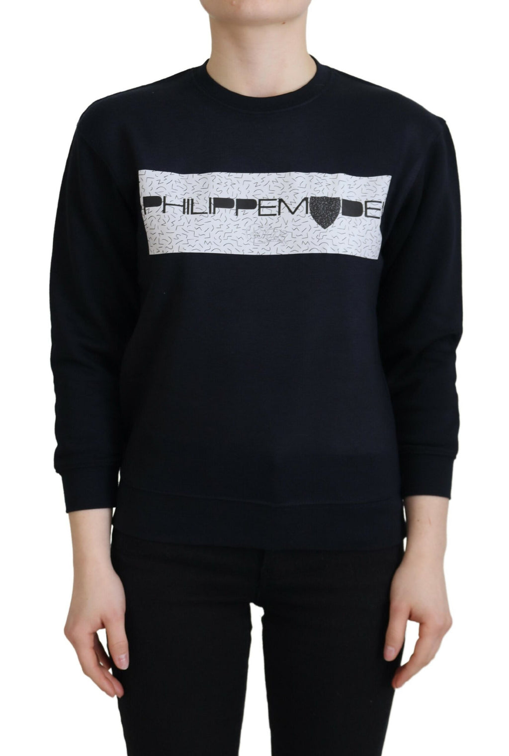 Philippe Model Black Sweatshirt for Women