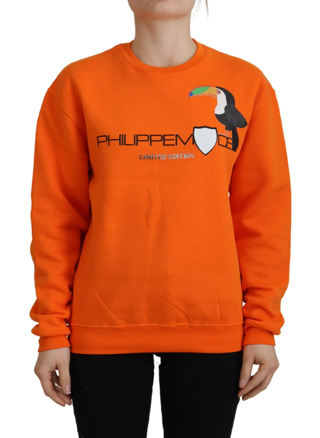 Philippe Model Orange Sweatshirt for Women