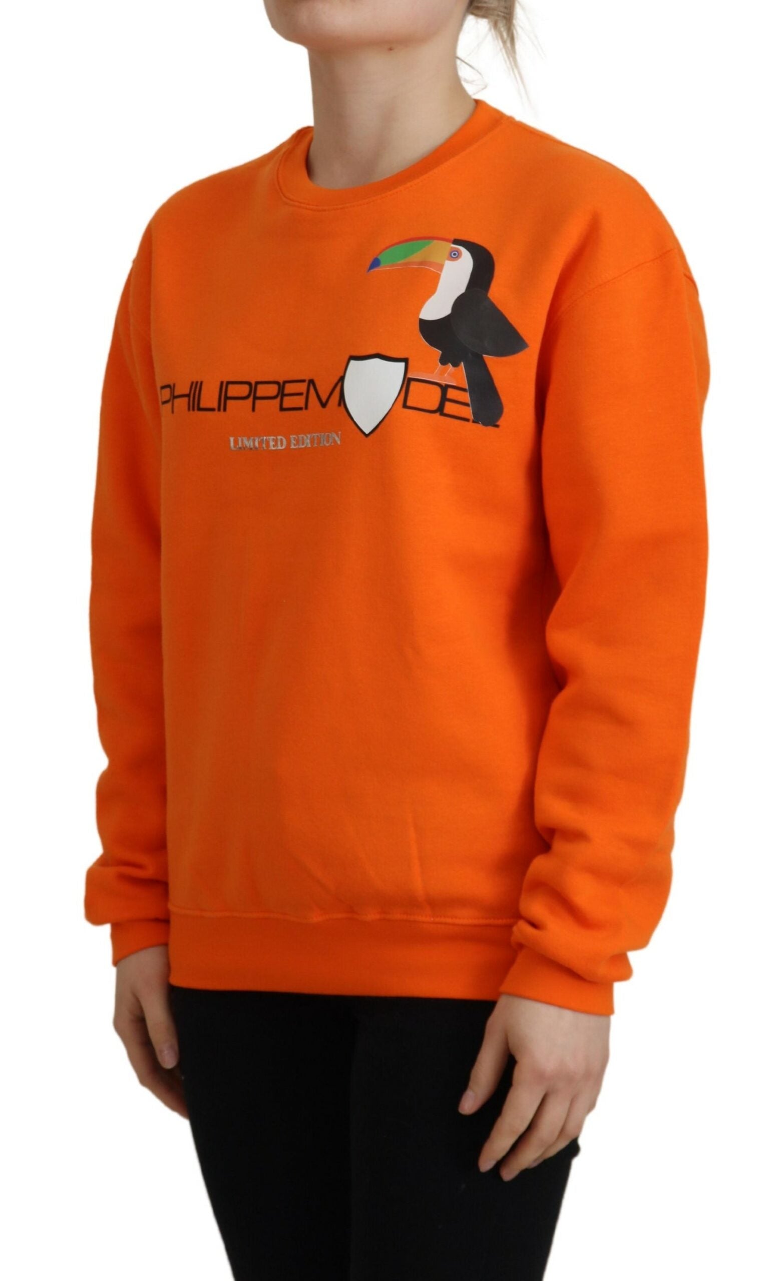 Philippe Model Orange Sweatshirt for Women alternate view
