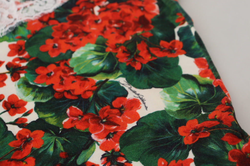 Dolce & Gabbana Multicolor Sleeveless T-Shirt for Women additional view