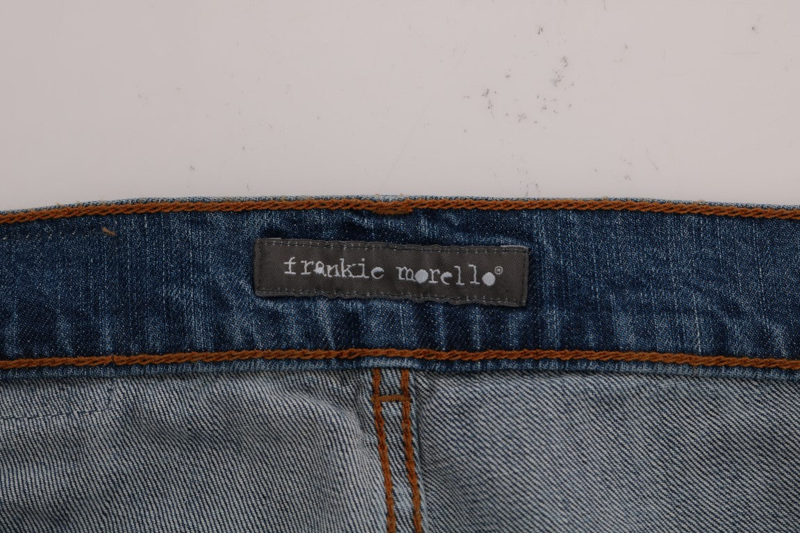 Frankie Morello Blue Slim Fit Jeans for Men additional view