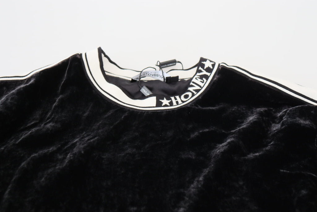 Dolce & Gabbana Black Sweatshirt for Women side view