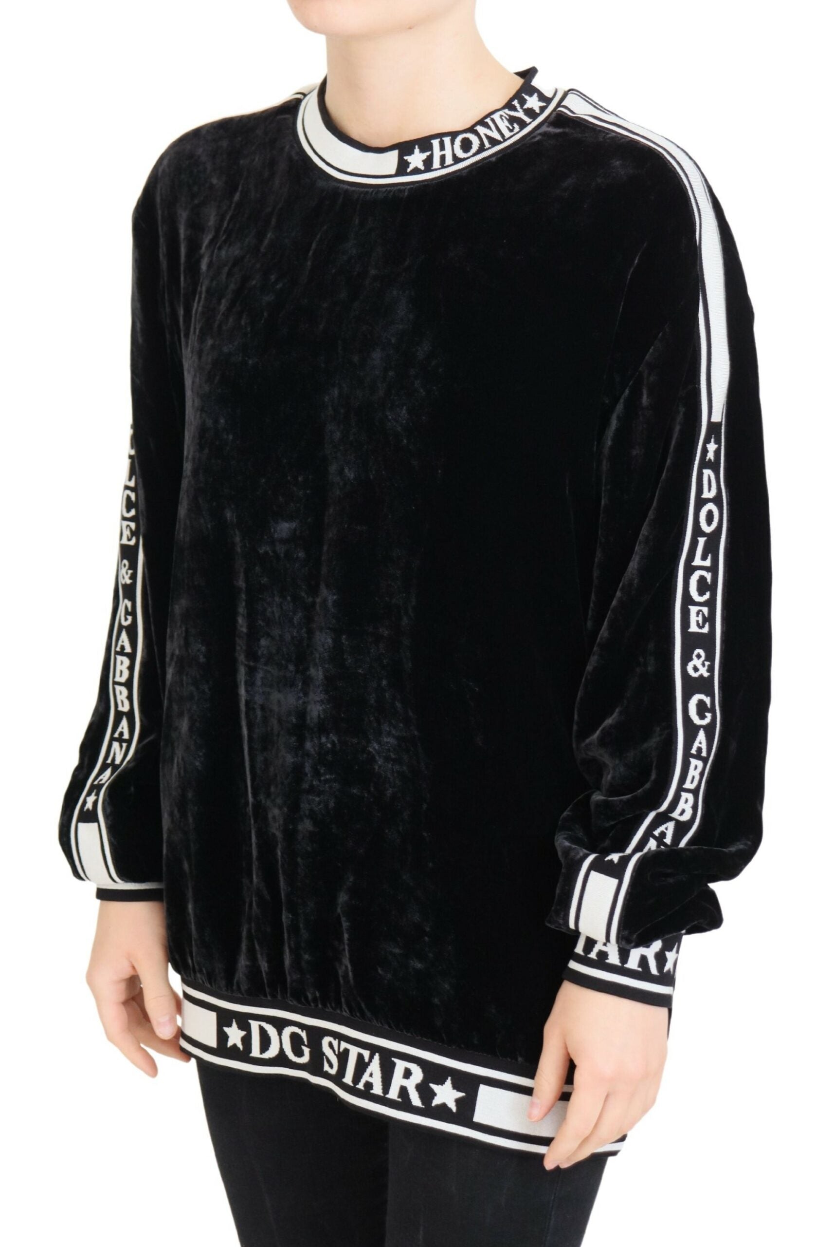 Dolce & Gabbana Black Sweatshirt for Women additional view