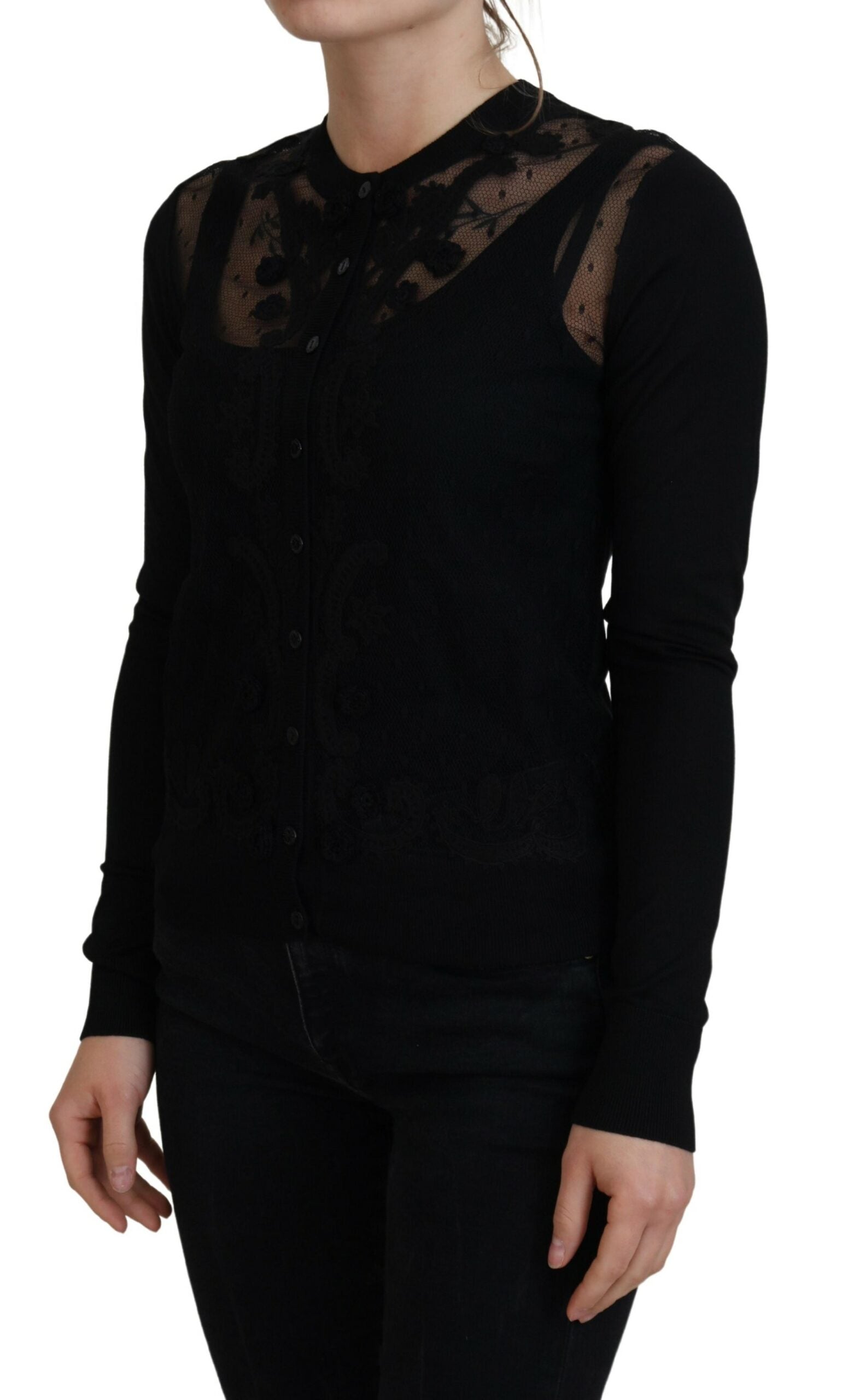 Dolce & Gabbana Black Cardigan for Women alternate view