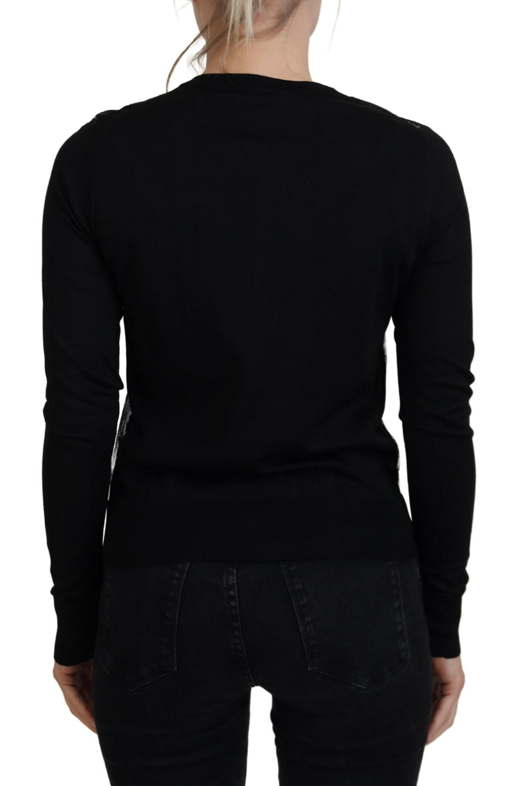 Dolce & Gabbana Black Cardigan for Women detail view
