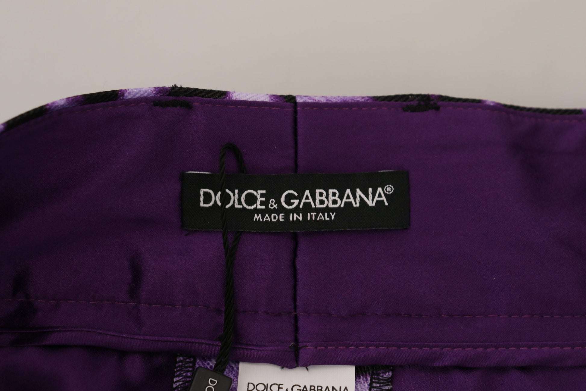 Dolce & Gabbana Purple Casual Pants for Women additional view