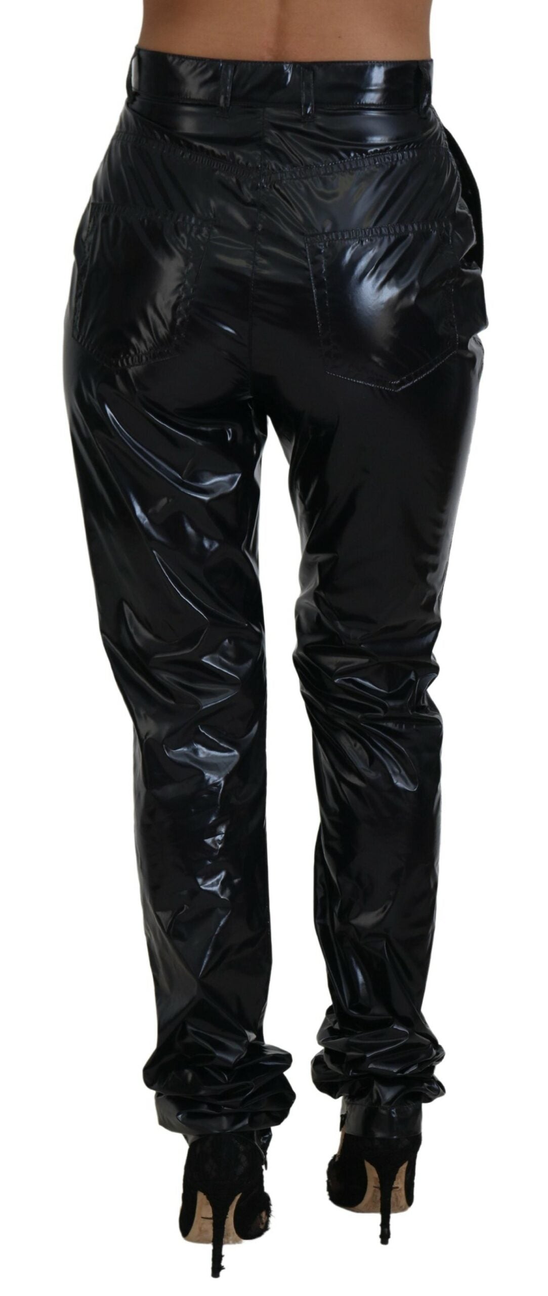 Dolce & Gabbana Black Skinny Pants for Women detail view