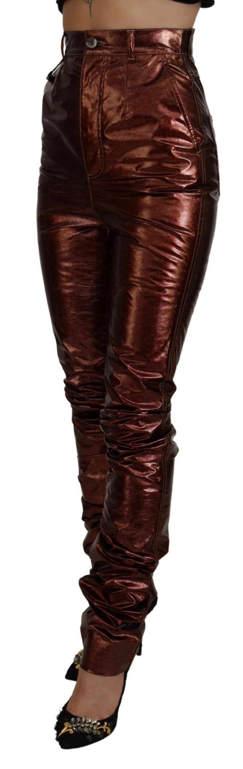 Dolce & Gabbana Brown Skinny Jeans for Women alternate view