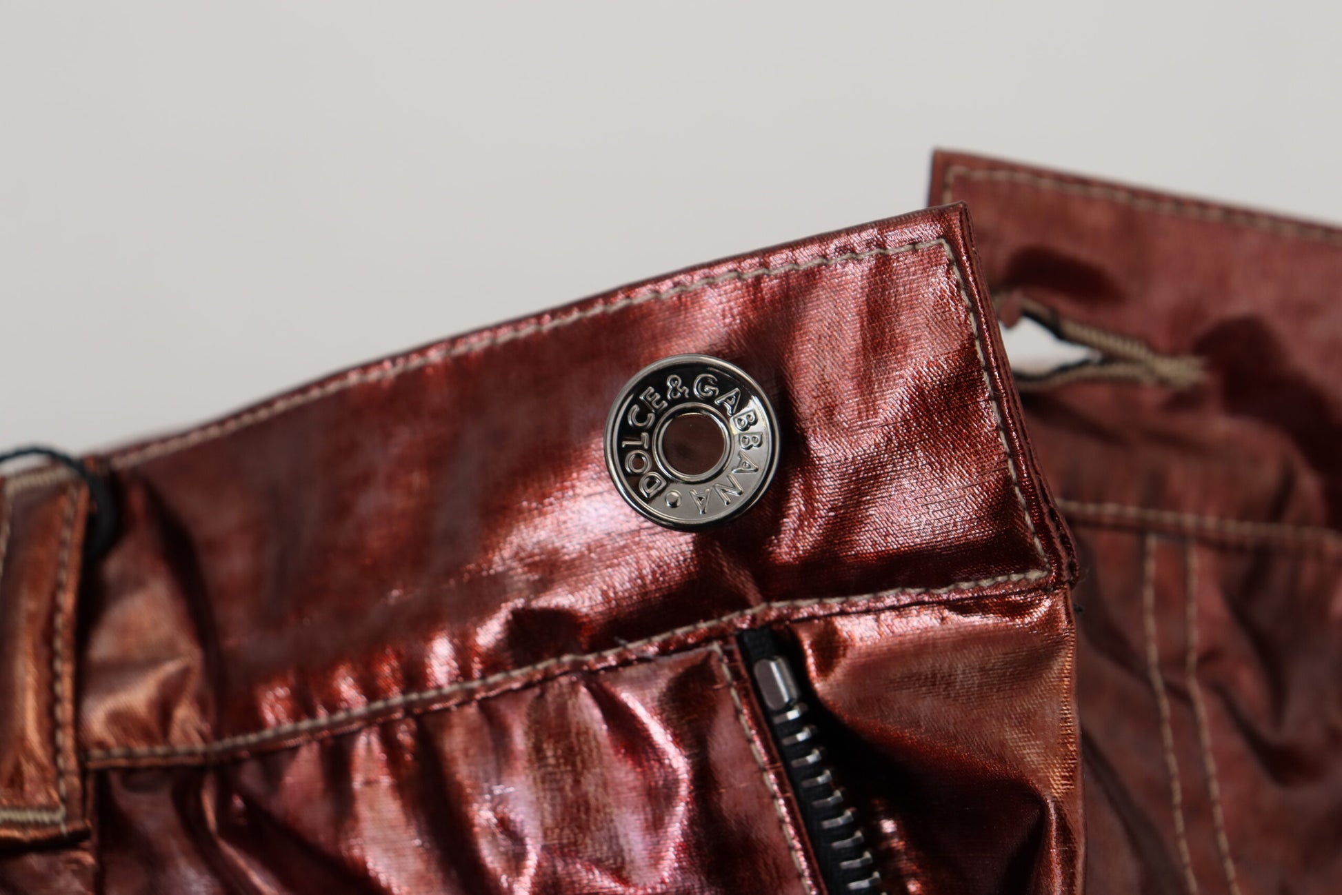 Dolce & Gabbana Brown Skinny Jeans for Women additional view